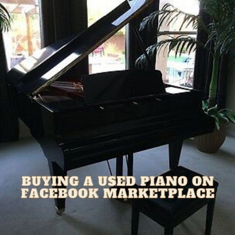 Buying a Used Piano on Facebook Marketplace - near me