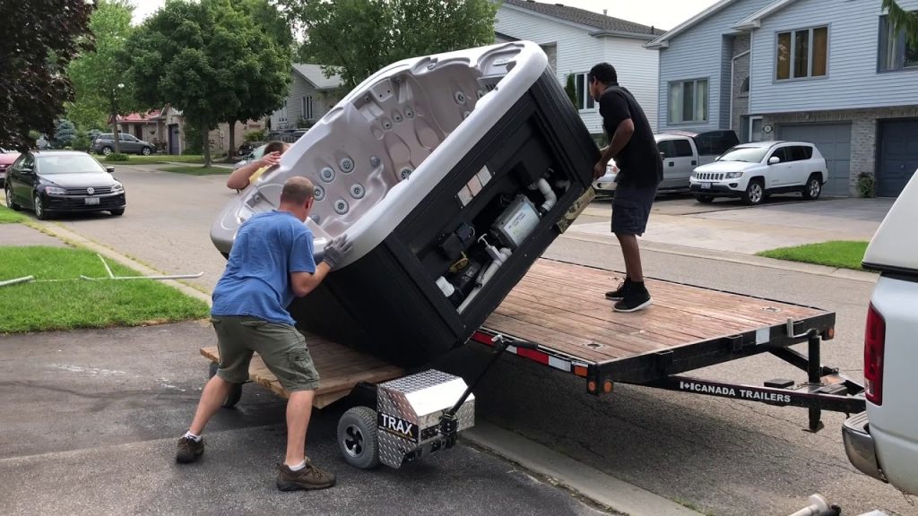 hot tub mover in Seattle