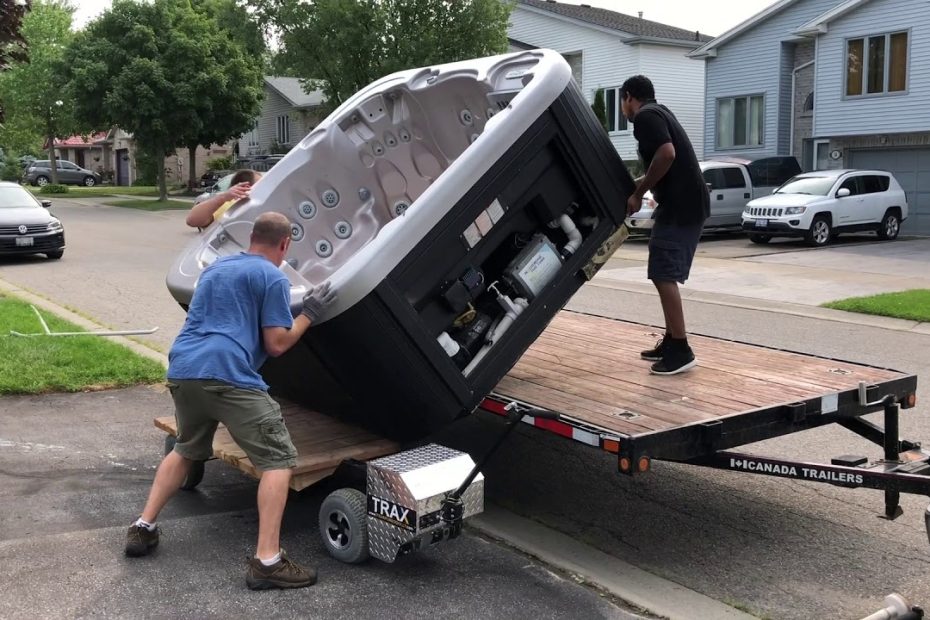 hot tub mover in Seattle