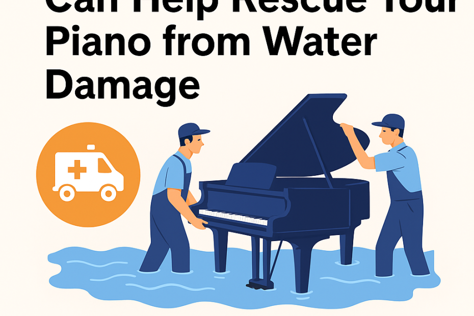 How Piano Movers Can Help Rescue Your Piano from Water Damage